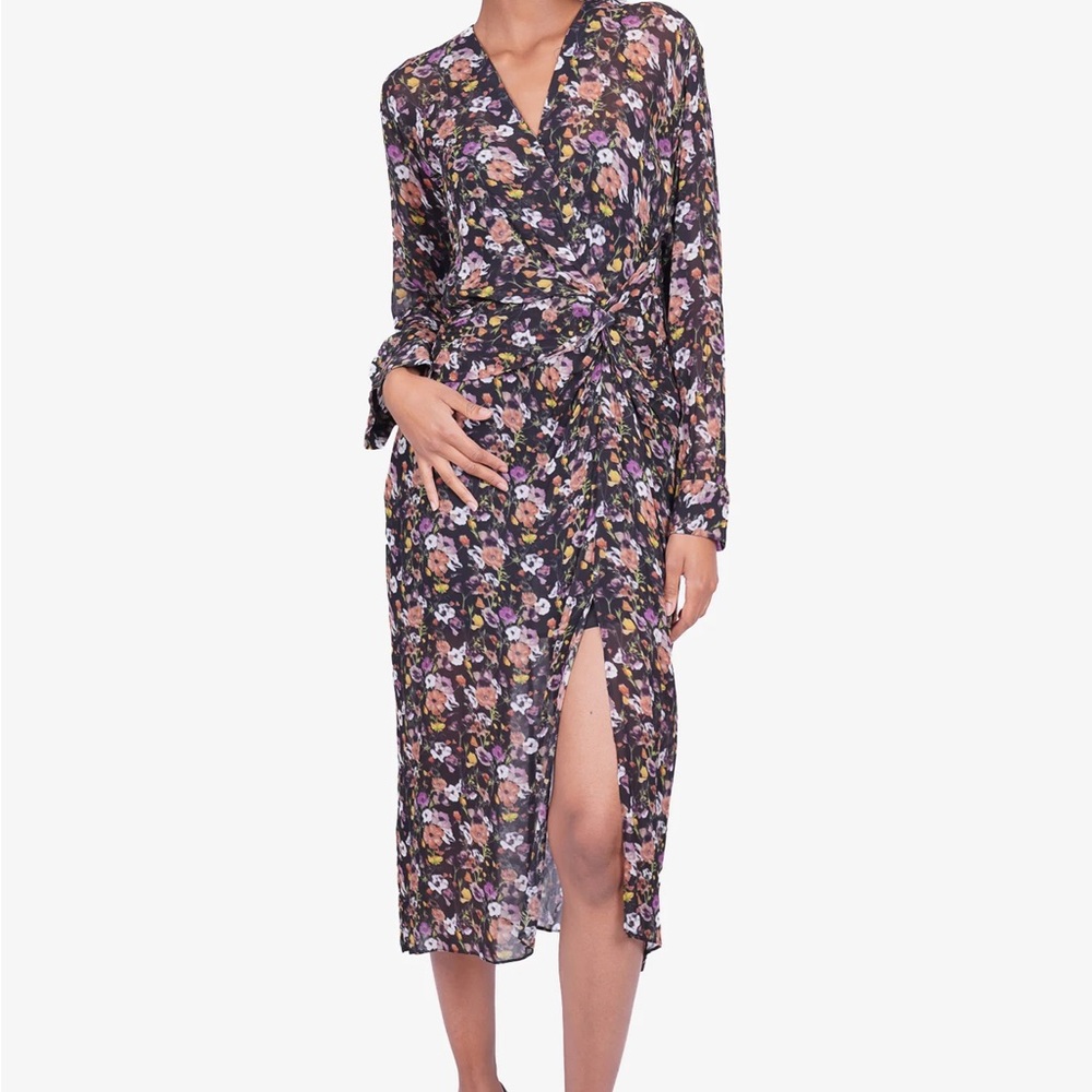 rag & bone Floral Maxi Dress - Elegant crepe florals